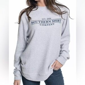 THE SOUTHERN SHIRT CO. Heather Looped Terry Pullover